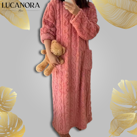 Estella Panaro™ Hřejivá fleecová noční košile