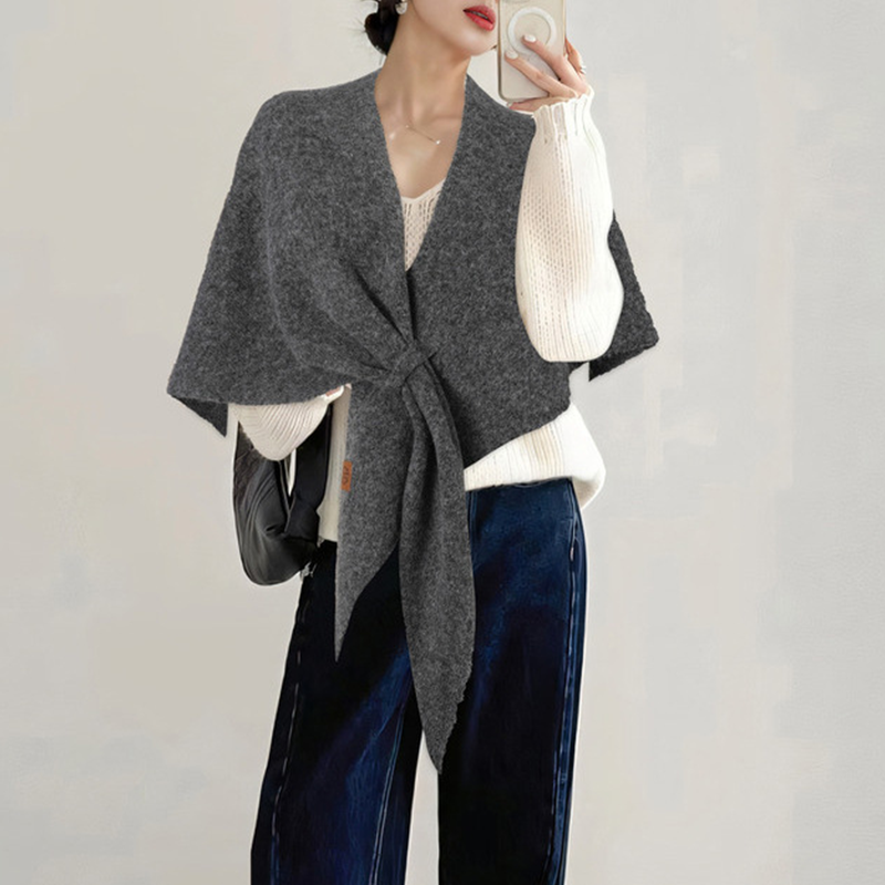 Eva Sarni™ Jemný pletený šál přes ramena