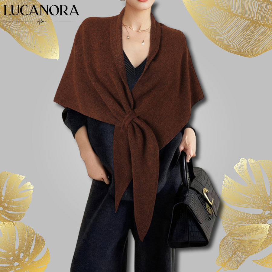 Eva Sarni™ Jemný pletený šál přes ramena