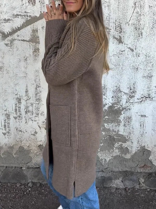 Fatima Parola™ Ležérní dlouhý svetr