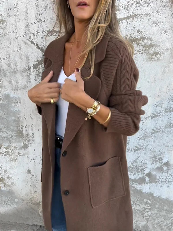 Fatima Parola™ Ležérní dlouhý svetr