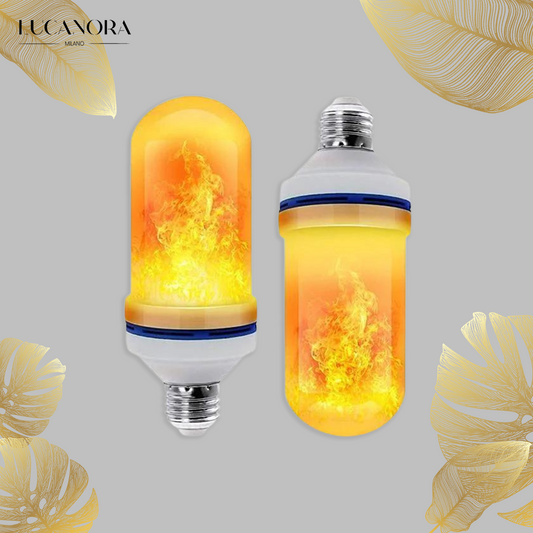 FlameLuxe™ LED lampa s ohnivým efektem