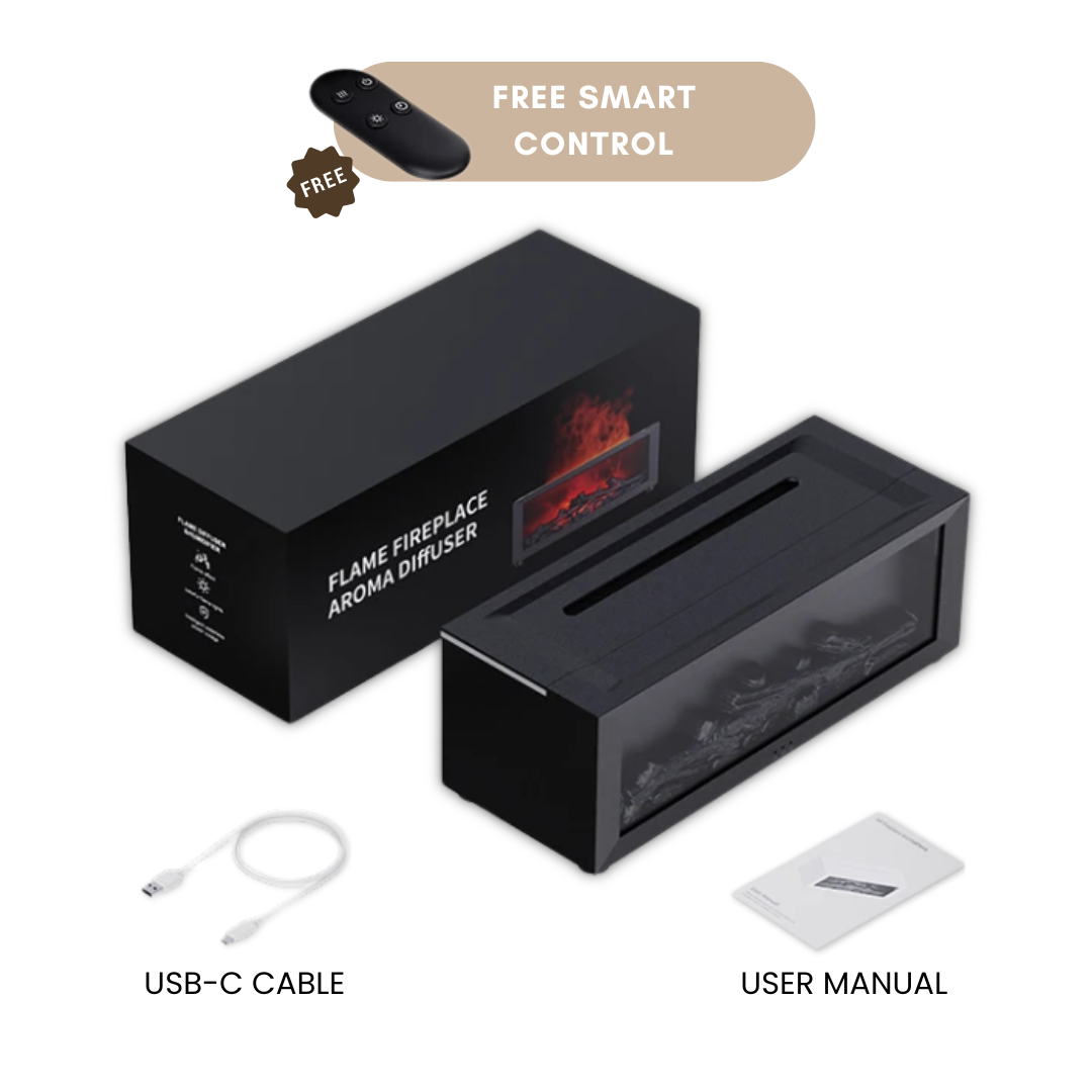 Flarena™ Relaxační difuzér s efektem plamene