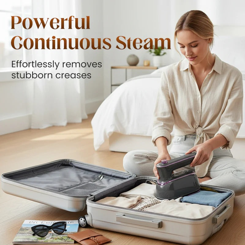 FlexSteam Pro™ Skládací ruční napařovač pro ráno bez zmačkání