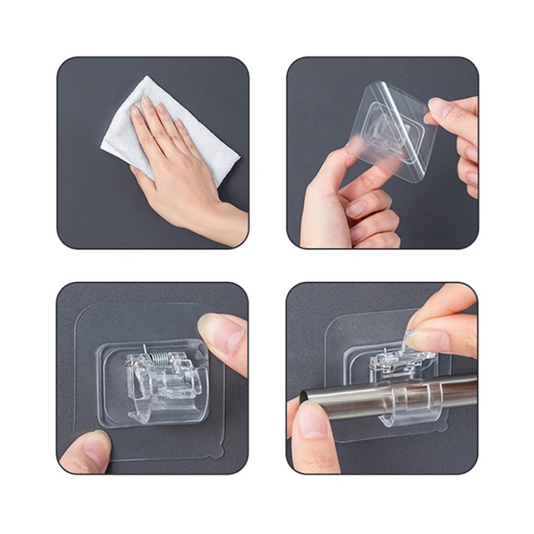 FlexiHook™ Nastavitelné háčky bez hřebíků