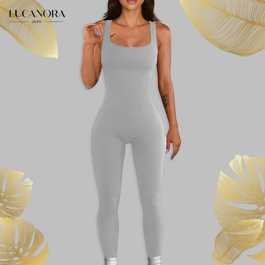 Flo Curves™ Kombinéza s kontrolním panelem na břiše