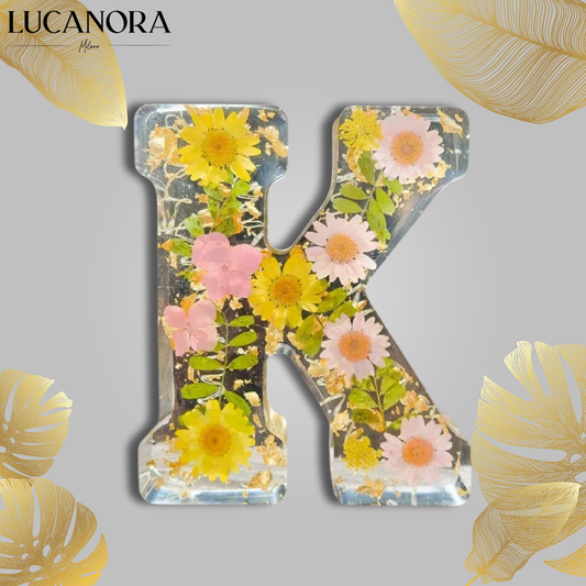 FloraLume™ Květinová pryskyřicová lampička