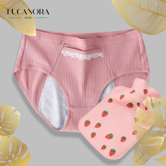 FlowFit™ Menstruační prádlo s mini vyhřívací podložkou
