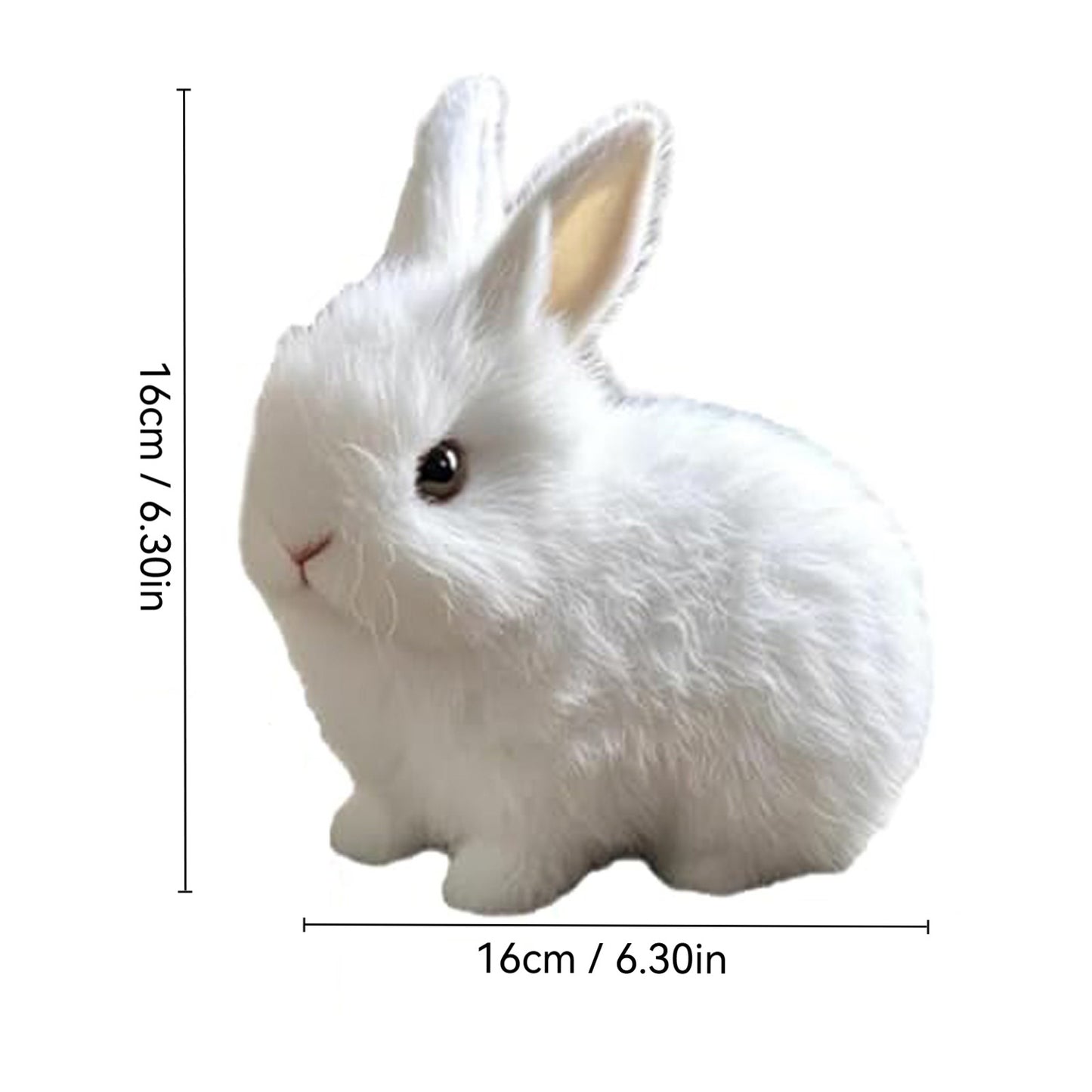 FluffyHop™ Plyšový skákající zajíček