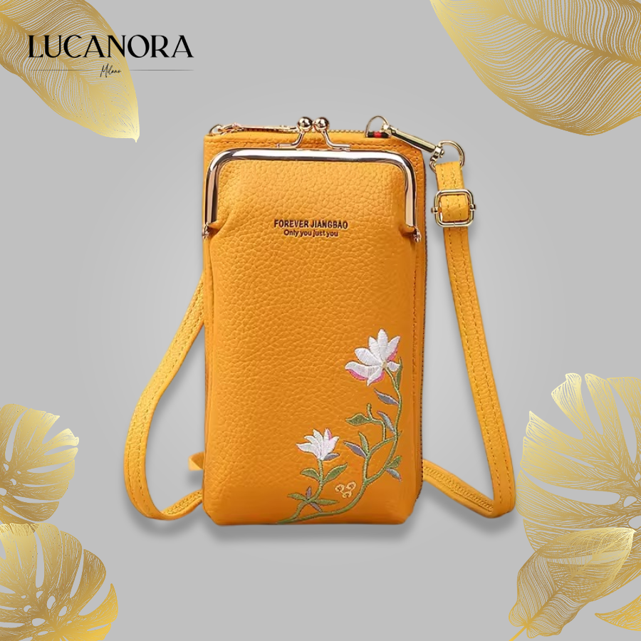 Forever Jiangbao™ Dámská peněženka přes rameno s držákem na mobil