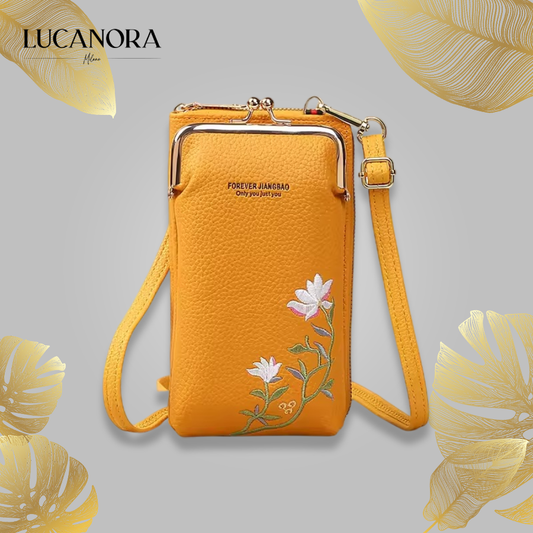 Forever Jiangbao™ Dámská peněženka přes rameno s držákem na mobil