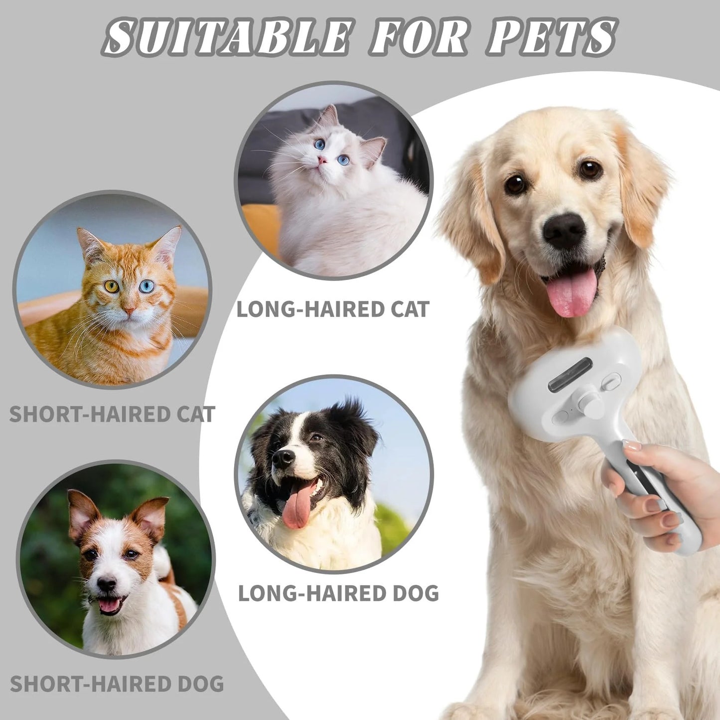 FurFree™ Samočisticí kartáč pro zvířata