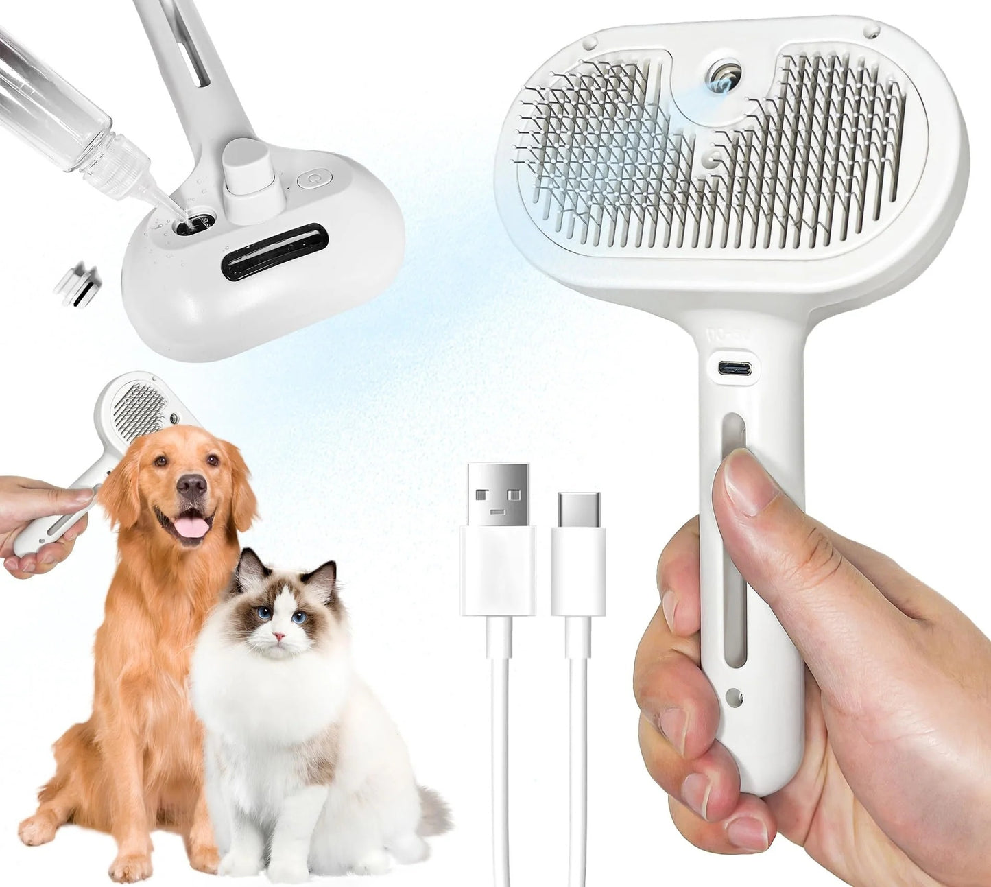 FurFree™ Samočisticí kartáč pro zvířata