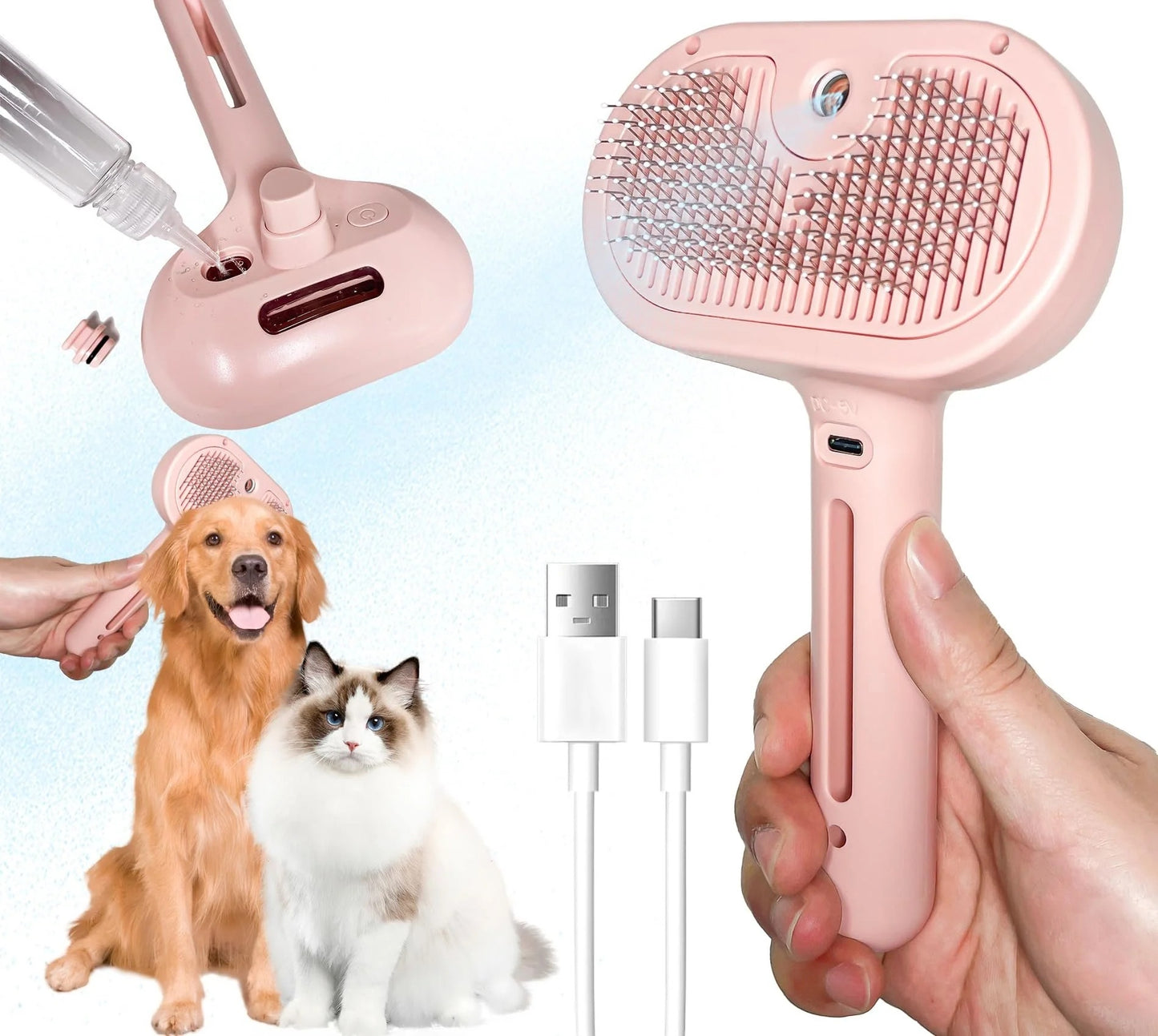 FurFree™ Samočisticí kartáč pro zvířata