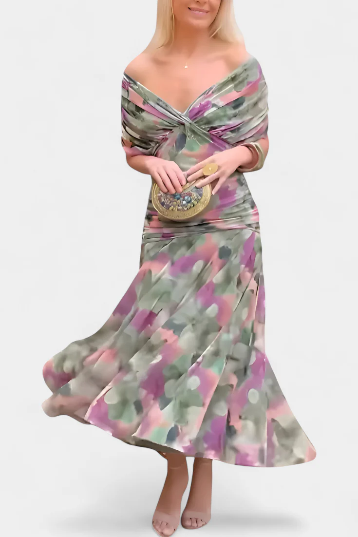 Gemma Beltrozi™ Elegantní šaty s odhalenými rameny