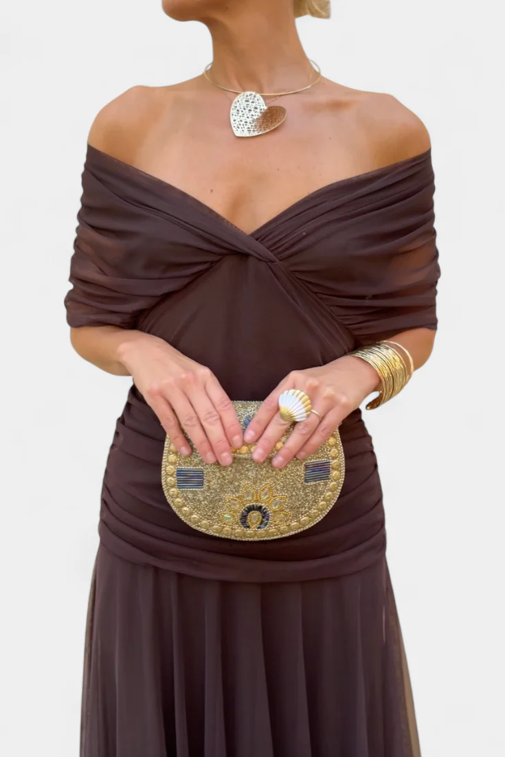 Gemma Beltrozi™ Elegantní šaty s odhalenými rameny