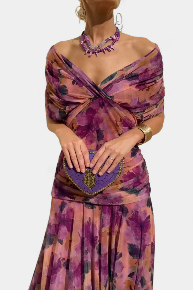 Gemma Beltrozi™ Elegantní šaty s odhalenými rameny