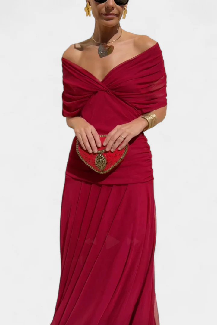 Gemma Beltrozi™ Elegantní šaty s odhalenými rameny