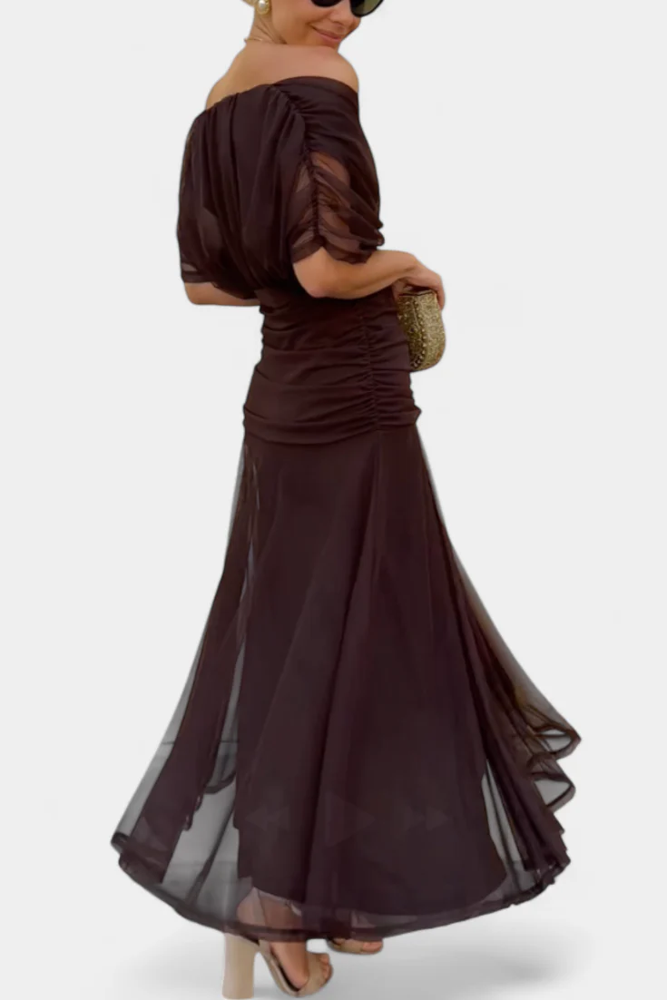 Gemma Beltrozi™ Elegantní šaty s odhalenými rameny