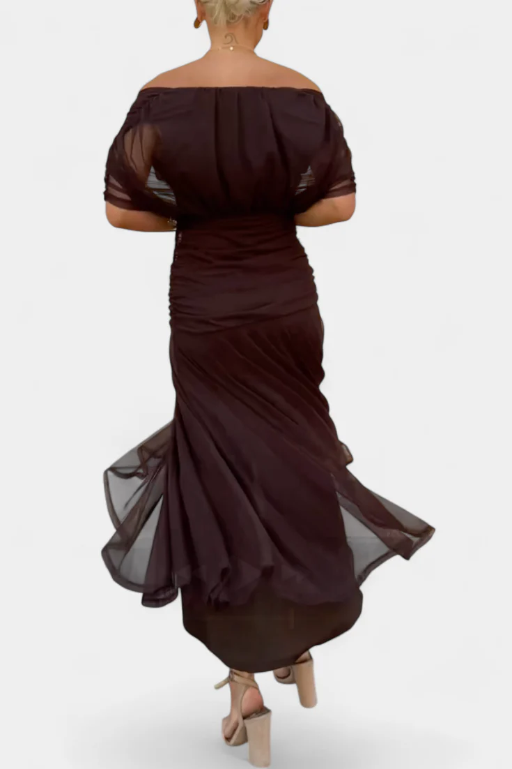 Gemma Beltrozi™ Elegantní šaty s odhalenými rameny
