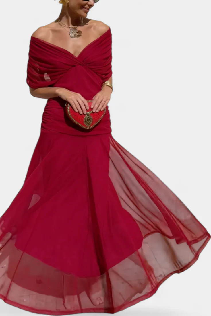 Gemma Beltrozi™ Elegantní šaty s odhalenými rameny