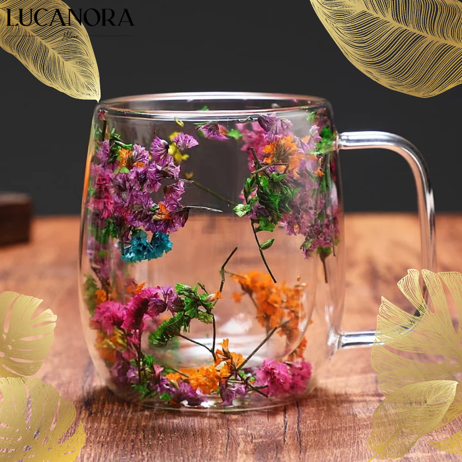 GlassBloom™ Květinový šálek