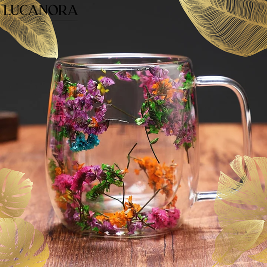 GlassBloom™ Květinový šálek