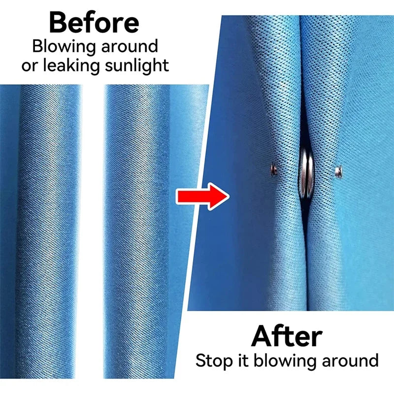 HoldDrape™ Magnetické držáky pro upevnění závěsů