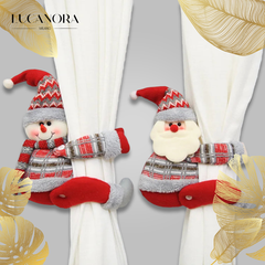 Jolly Buddy™ Vánoční dekorace záclonová spona