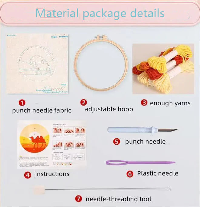 JoyStitch™ Sada na vánoční vyšívání