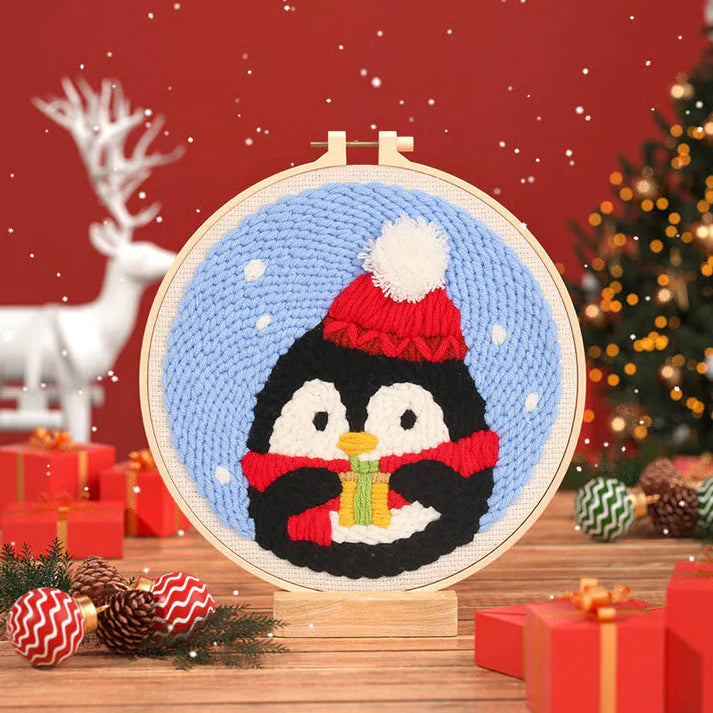 JoyStitch™ Sada na vánoční vyšívání