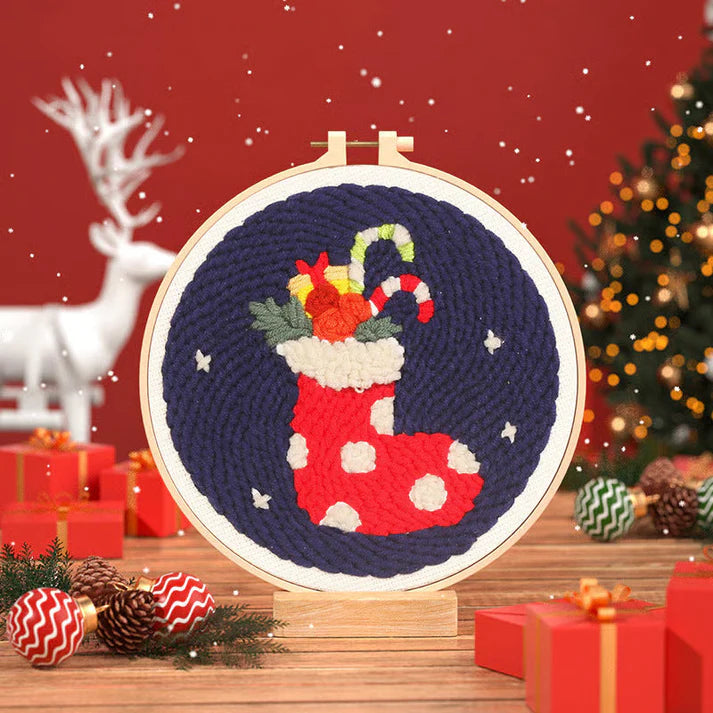 JoyStitch™ Sada na vánoční vyšívání