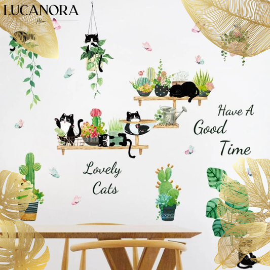 LeafScape™ Nástěnná dekorace 3D rostlina