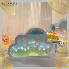 Les Fleurs™ Okrasné světlo s květinami