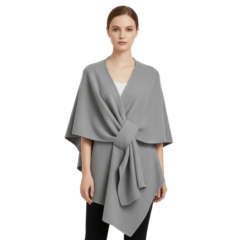 Letizia Pileggi™ Luxusní zavinovací pončo