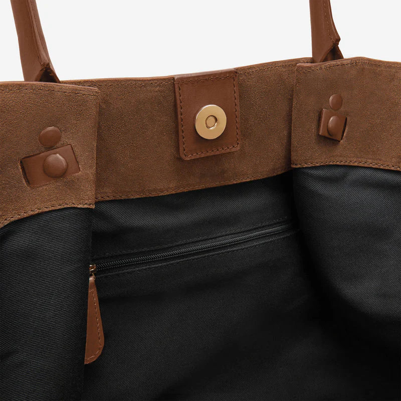 Lia Gaeta™ Stylová semišová taška