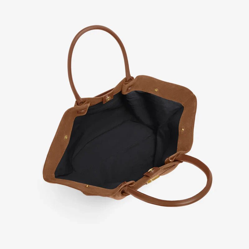 Lia Gaeta™ Stylová semišová taška