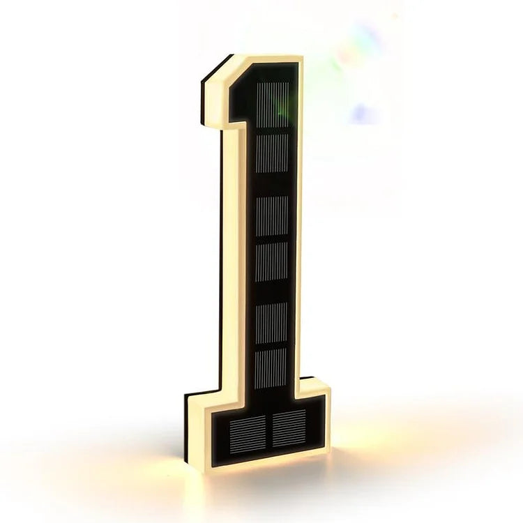 LightSign™ Čísla domu s LED osvětlením