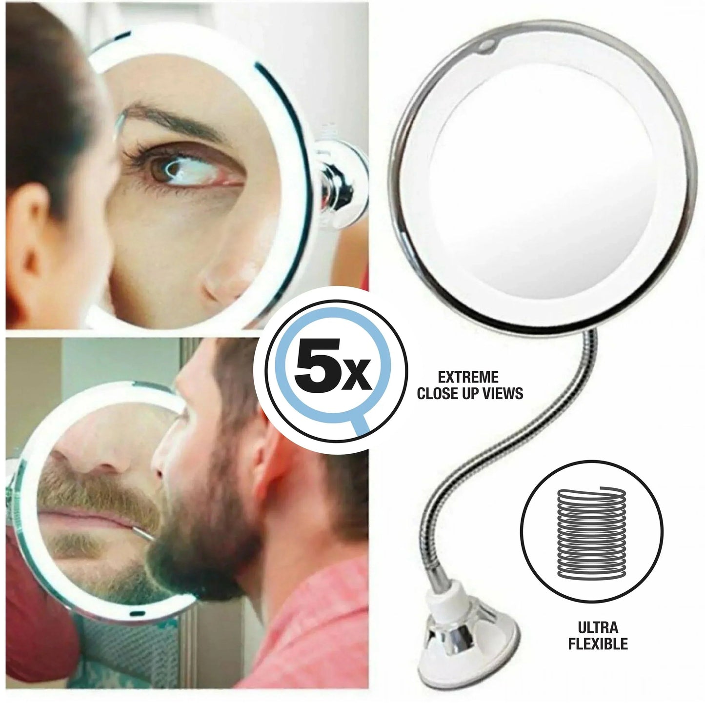 LumaMag™ 360° flexibilní zrcadlo