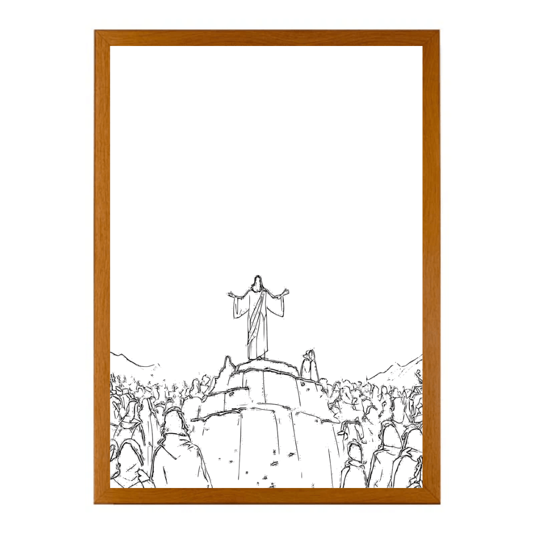 LumiFaith™ 4D LED Inspirující malování Ježíše