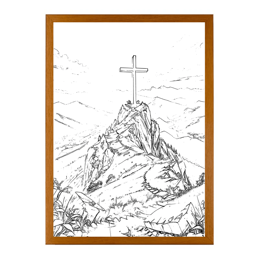 LumiFaith™ 4D LED Inspirující malování Ježíše