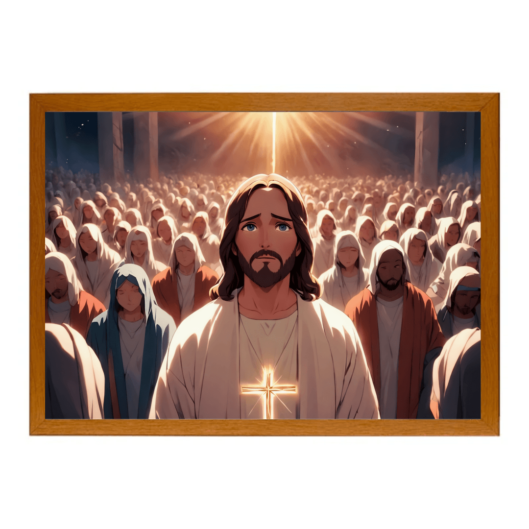 LumiFaith™ 4D LED Inspirující malování Ježíše