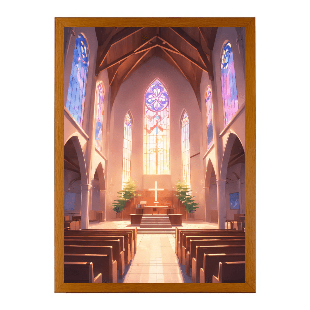 LumiFaith™ 4D LED Inspirující malování Ježíše