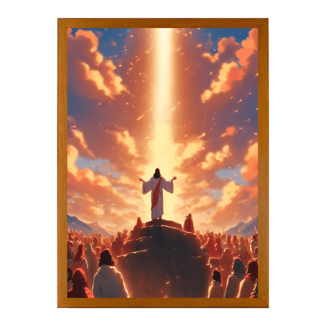 LumiFaith™ 4D LED Inspirující malování Ježíše