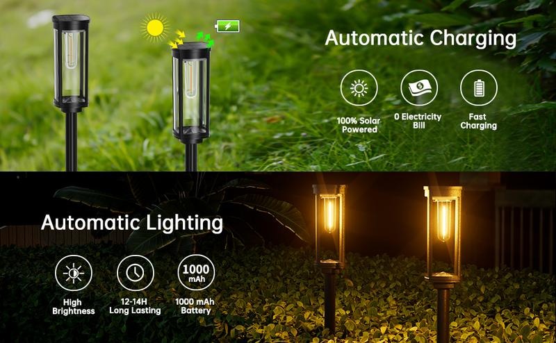 LumiPath Pro™ Dekorativní solární světla na cestu
