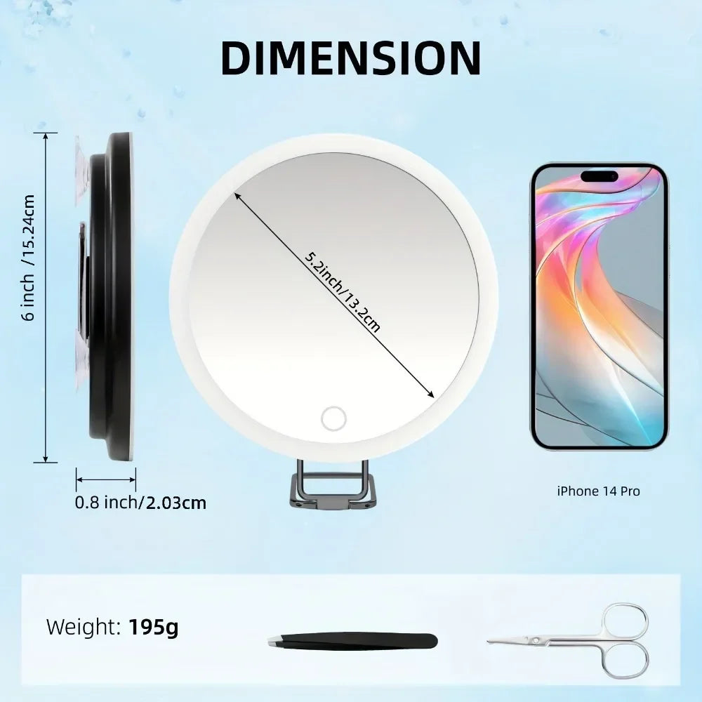 LumiZoom™ Dobíjecí kosmetické zrcátko se zvětšením