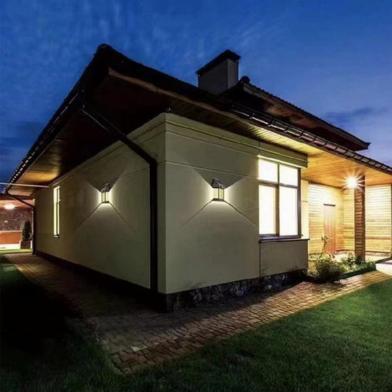 LuminaNova™ Solární nástěnné světlo