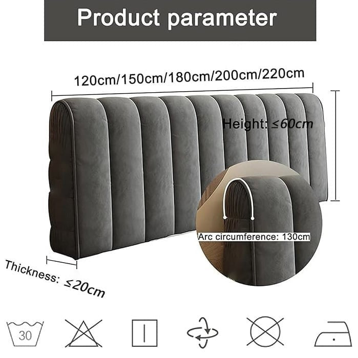 LuxeHead™ Ochranný potah na čelo postele