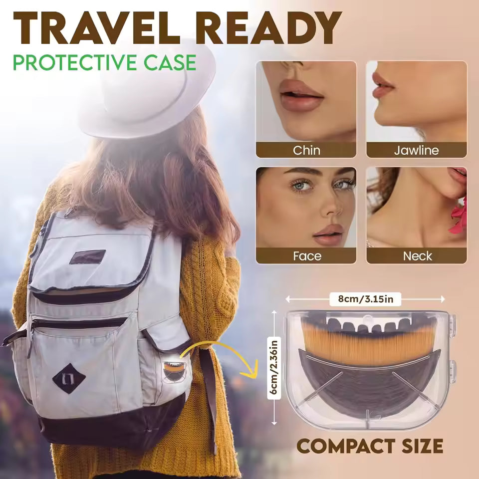 LymSculpt™ Kartáč na obličej pro lymfatickou masáž