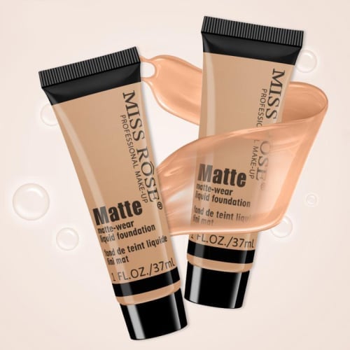 MISS ROSE™ Matný tekutý podklad